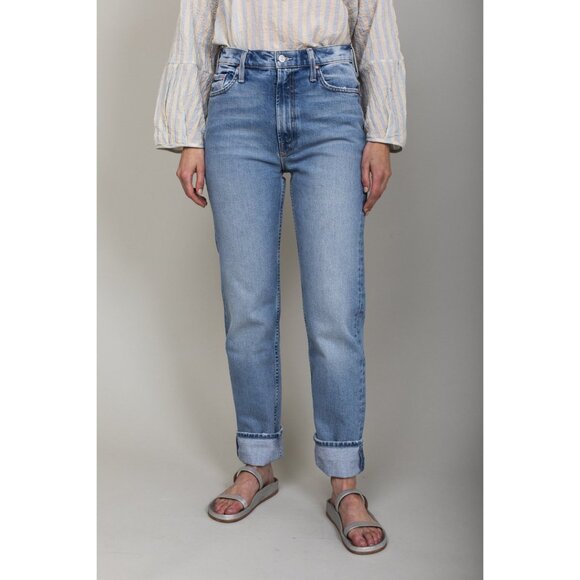 MOTHER High Waisted Rider Skimp in Wash Give It Up Size US 29 - Picture 1 of 12